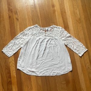 Old Navy White Long Sleeve